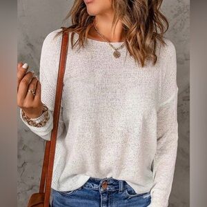 New lightweight boutique sweater. Small.